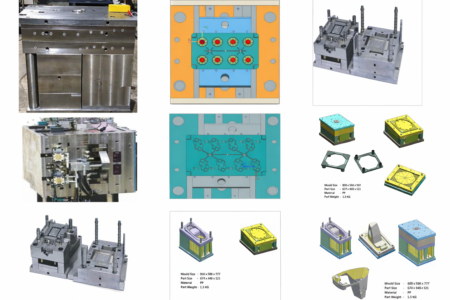 Plastic Injection Moulds manufacturing