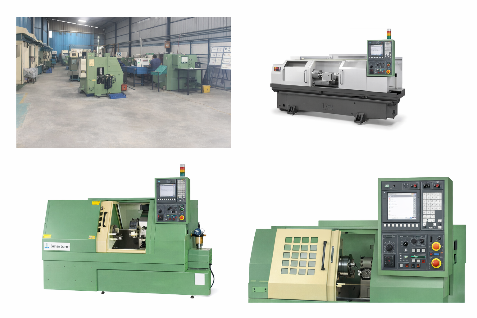 CNC turning centers used for machining