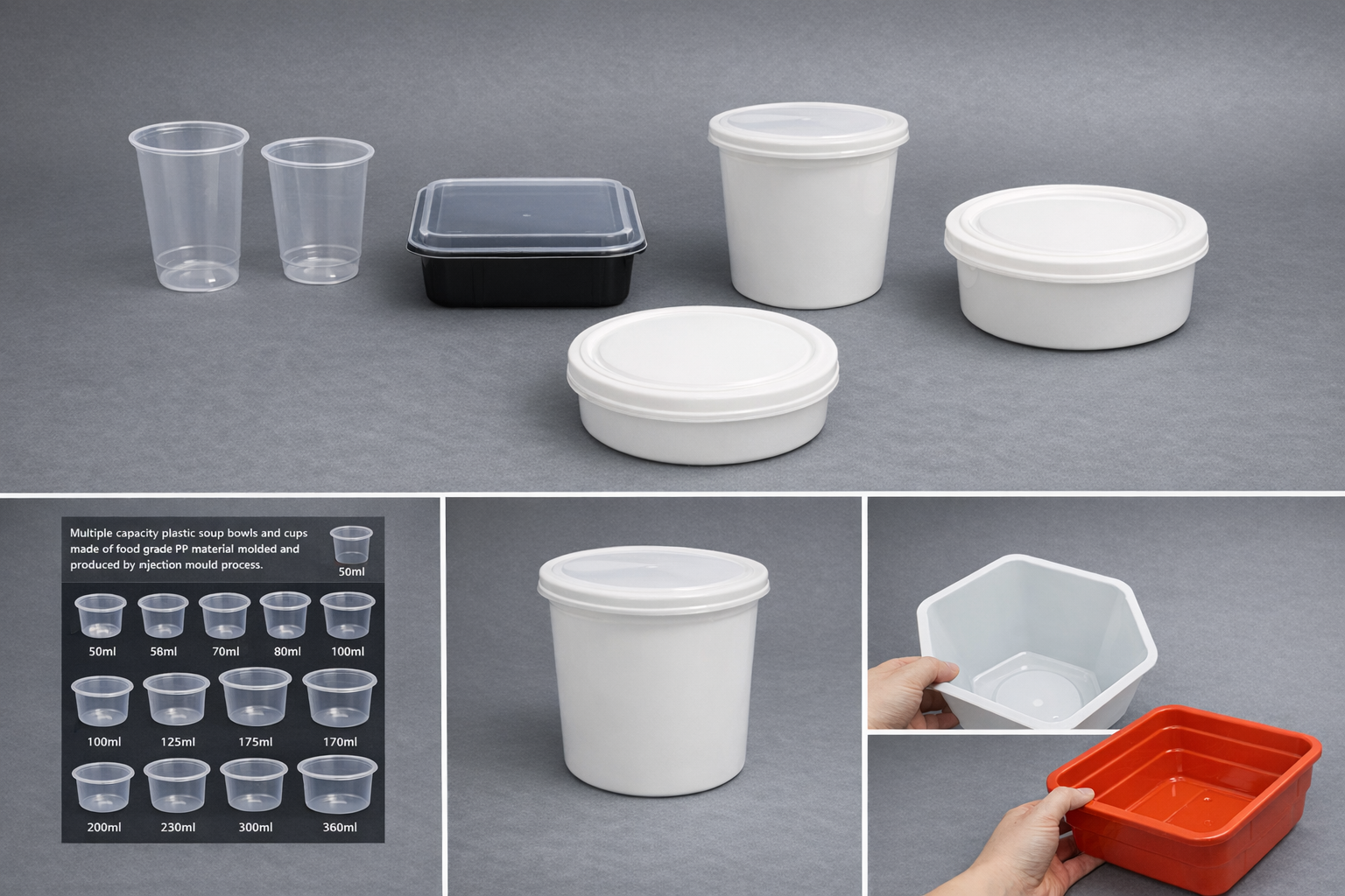 Thinwall Food Containers with Offset Printing